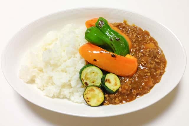 夏野菜を使った食事