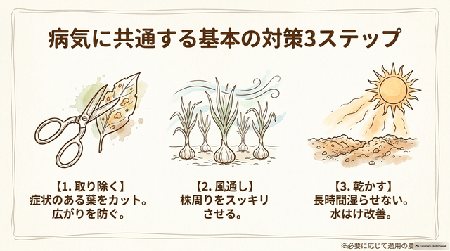病気に共通する対策