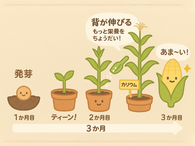 成長ステージと「食べ盛り」の時期