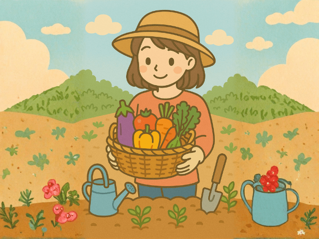 おしゃれに野菜づくり