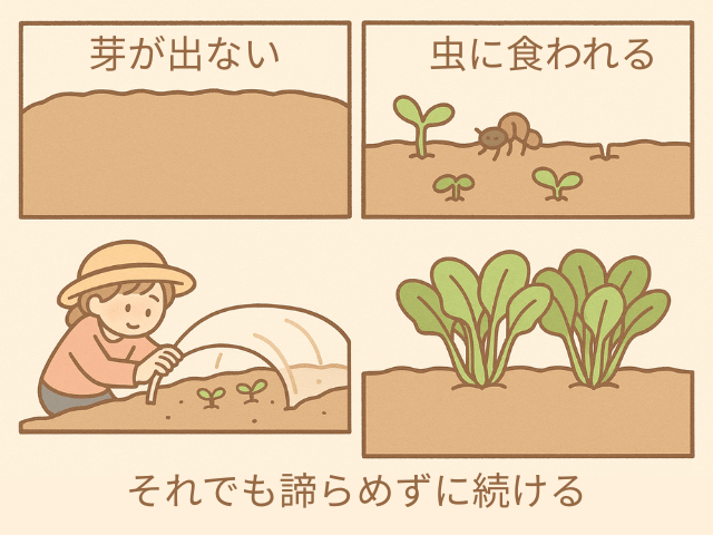 それでも諦めずに続ける