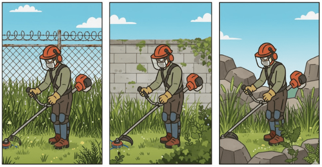 フェンス・ブロック・石