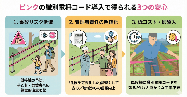 導入で得られる3つの安心