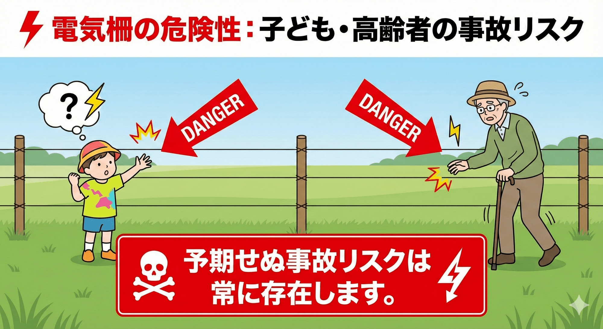 子供高齢者のリスク