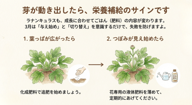 肥料:花数を増やす黄金バランス