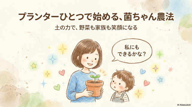 かわいくておいしい野菜づくり #02　プランターで始める