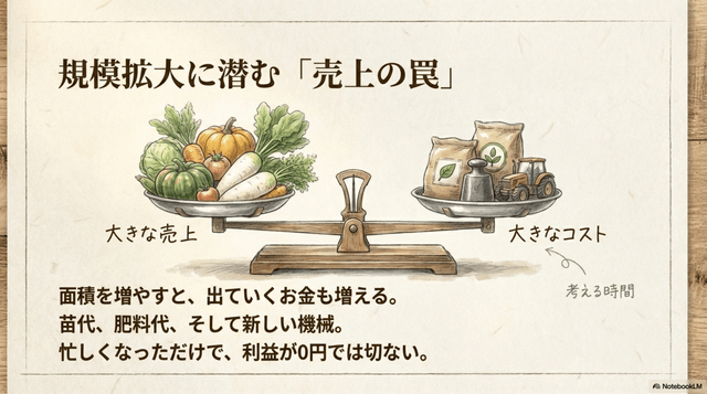 規模拡大に潜む、売上の罠