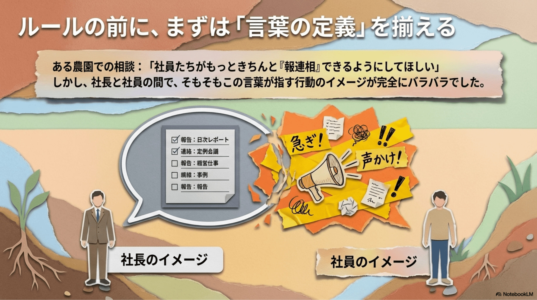 ルールの前に言葉の定義を変える