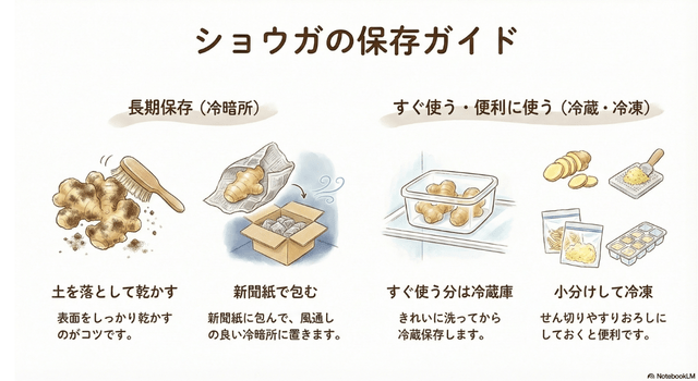 収穫後の上手な保存方法