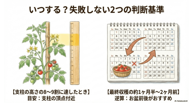 いつする?失敗しない2つの判断基準