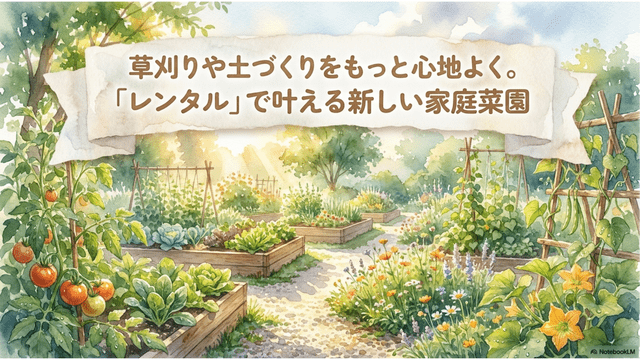 草刈り・耕運がしんどい人へ。機械を“買わずに使う”という新しい選択肢