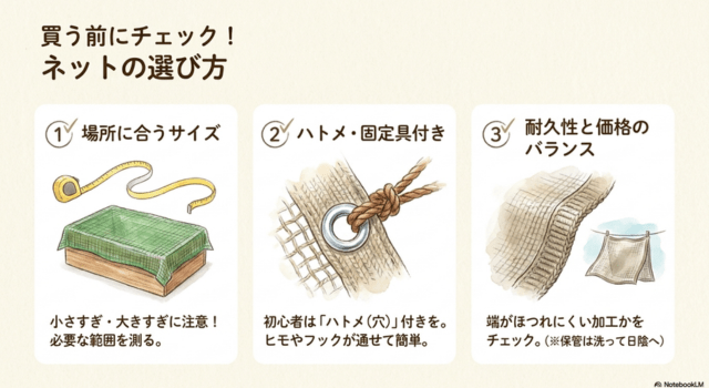 通販で買う前に確認したい遮光ネットの選び方